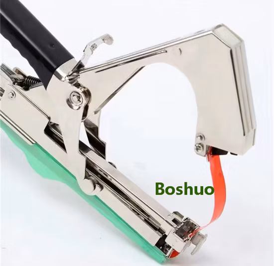 China Horticulture Plastic PVC PE Sturdy Strech Waterproof Garden Tapetool Plant 4 6 8 12 Mil Green Tie Tape for Grapes Tomatoes Peppers Cucumbers Beans Fixing