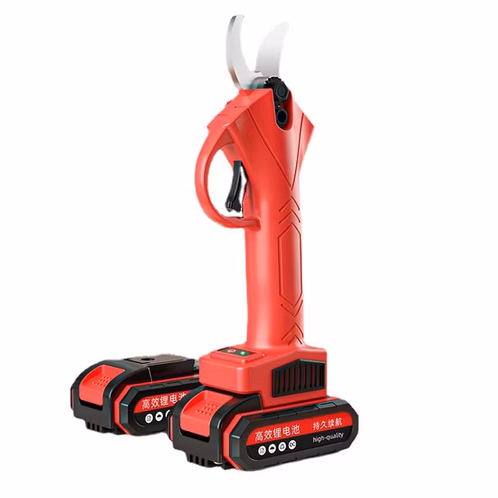 2023 Ножницы для фруктовых деревьев, две литиевые аккумуляторные ножницы, беспроводные электрические секаторы, садовые ножницы, садовые инструменты